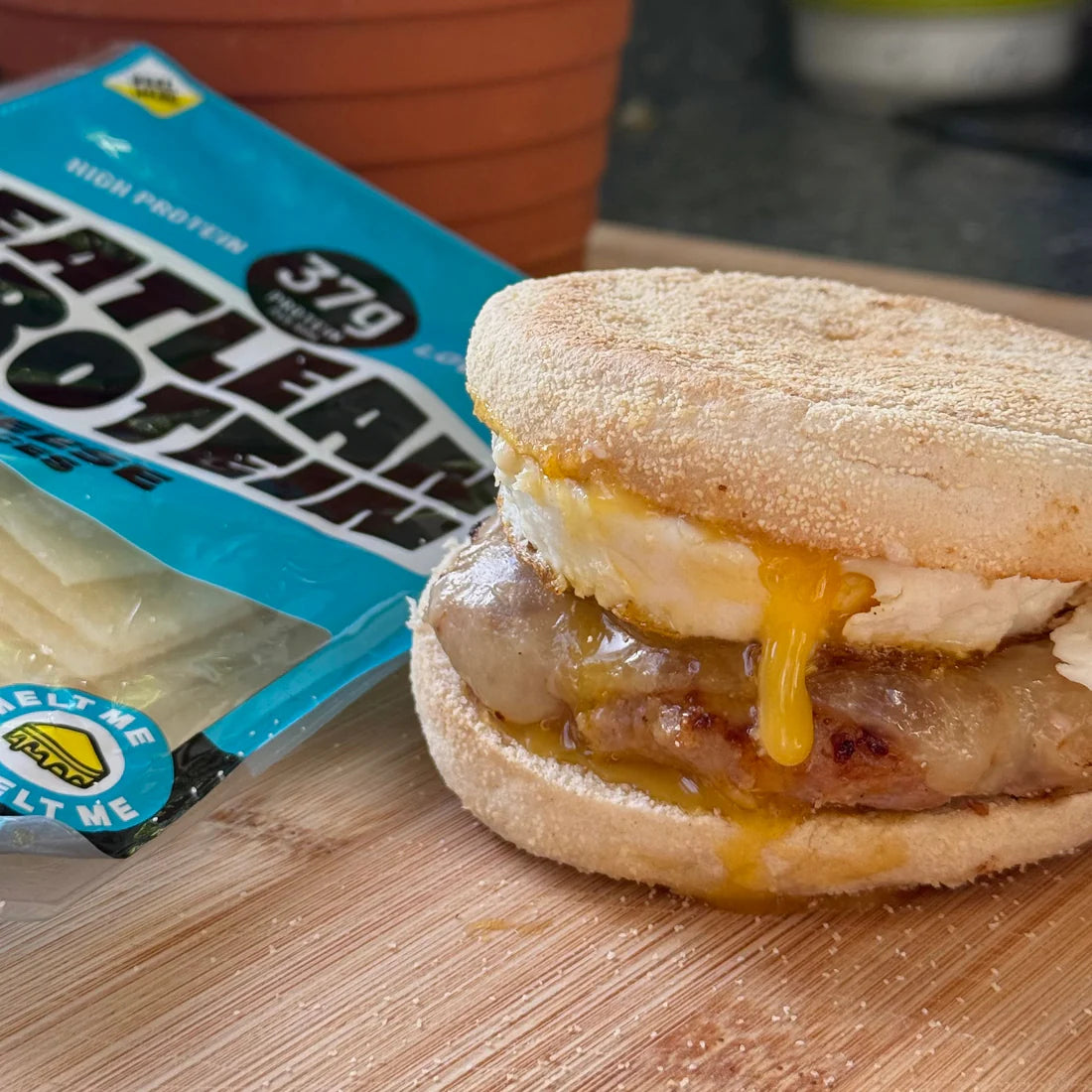 Fakeaway McDonald's Sausage Egg Mcmuffin